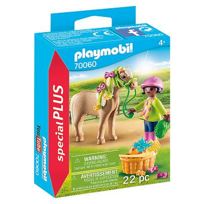 Playmobil -  Dziewczynka z kucykiem 70060