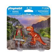 Playmobil DuoPack Tropiciel z T-Rexem 71206