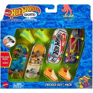 Hot Wheels Skate Fingerskate Tony Hawk Deskorolka 4 szt + buty HGT84