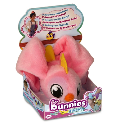 Bunnies Friends - Ptaszek magnetyczny pluszowy 97704
