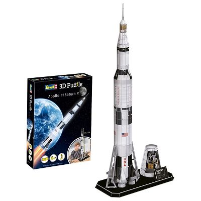 Revell Puzzle 3D Apollo 11 Saturn V 00250
