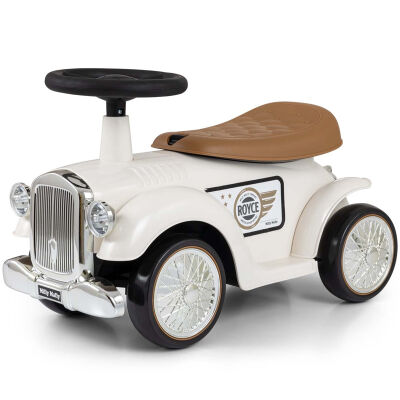 Milly Mally Pojazd Royce White Jeździk w stylu retro
