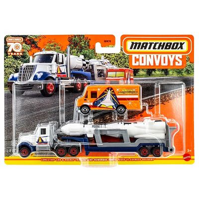 Matchbox Convoys Lonestar Ciężarówka z naczepą i ciężarówka MBX HXY20 GBK70
