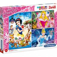 Clementoni Puzzle Disney Princess 3 x 48 el. 25211