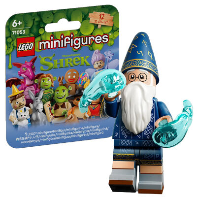 LEGO Minifigures seria Shrek Figurka Merlin 71053
