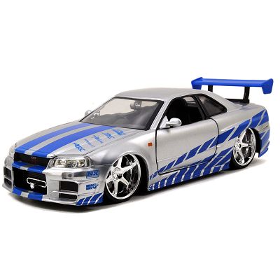Jada Fast&Furious Szybcy i wściekli Brian's Nissan Skyline GT-R R34 97158