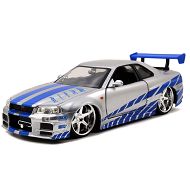 Jada Fast&Furious Szybcy i wściekli Brian's Nissan Skyline GT-R R34 97158
