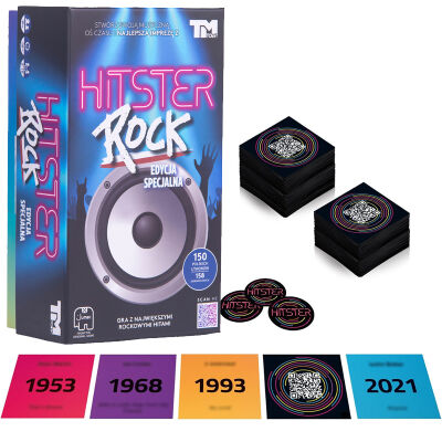 TmToys Gra towarzyska Music Party Game Gra Hitster Rock 0458