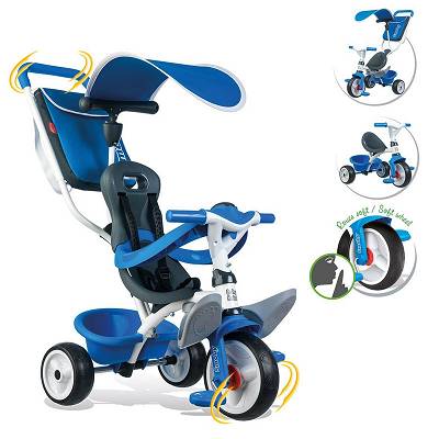 Smoby Rowerek Baby Balade niebieski 741102