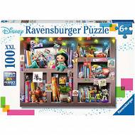 Ravensburger - Puzzle Bohaterowie Disneya 100 elem. 104109