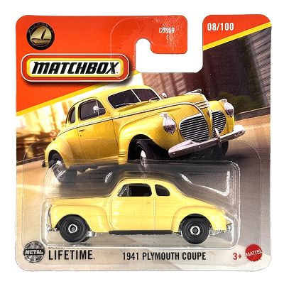 Matchbox - Samochód 1941 Plymouth Coupe JFT03