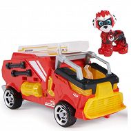 Psi Patrol Movie2 - Pojazd strażacki ze światłem i dźwiękiem + figurka Marshall 20143008