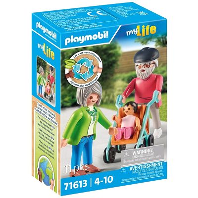 Playmobil - my Life Dziadkowie z wnukiem 71613