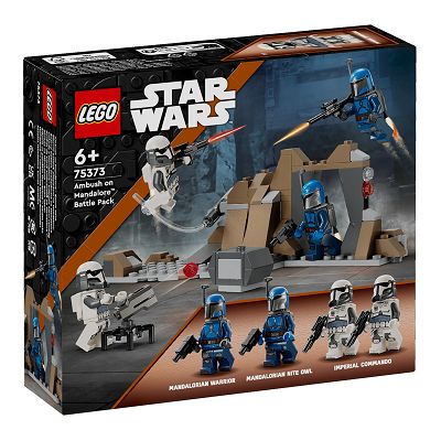 LEGO Star Wars - Zasadzka na Mandalorze - zestaw bitewny 75373