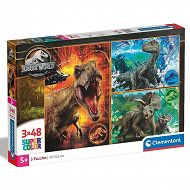 Clementoni Puzzle Jurassic World 3 x 48 el. 25250