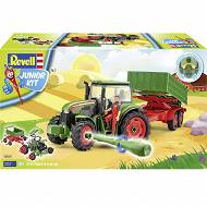 Revell Junior Kit - Traktor z przyczepą i figurką 00817