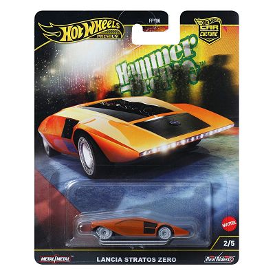 Hot Wheels Premium - Car Culture Lancia Stratos Zero HRV77 HPY86