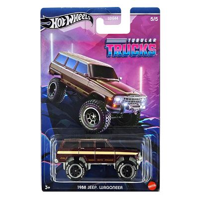 Hot Wheels Tubular Trucks 1988 Jeep Wagoner HRR99