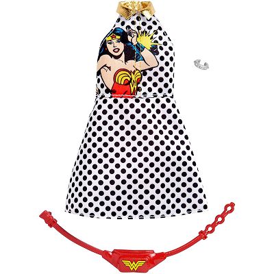 Barbie - Zestaw ubranek z serii Wonder Women FXK86
