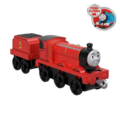 Fisher-Price - Track Masters Kuba James lokomotywka Popchnij i jedź FXX21