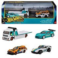 Hot Wheels Premium 4-Pack Zestaw pojazdów Fleet Street HRT53