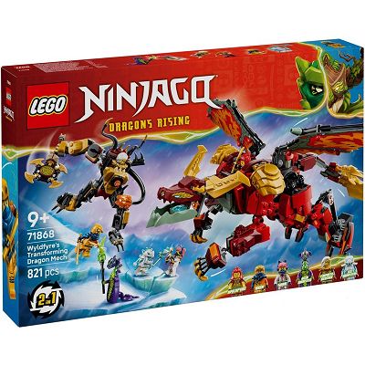 LEGO Ninjago Transformujący smoczy mech Wyldfyre 71868