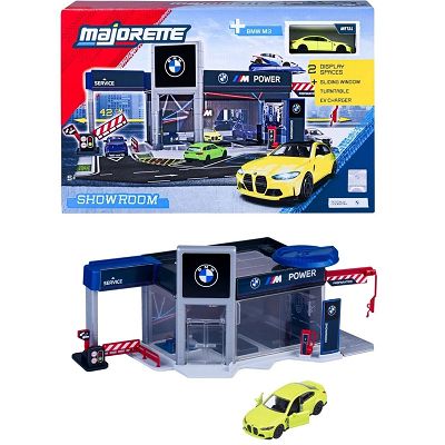Majorette Showroom Garaż Salon BMW z autkiem M3 2106000