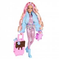 Barbie Extra Fly Barbie Zimowa + akcesoria HPB16