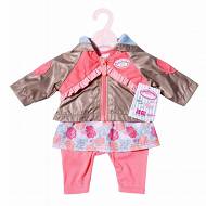  Baby Annabell - Ubranko 3-częściowe z brązową kurteczką 701973