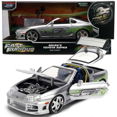 JADA Fast&Furious Szybcy i wściekli Metalowy samochód 1995 Brian's Toyota Supra 1:24 36805