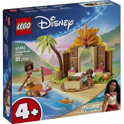 LEGO Disney Princess Wiejska chatka i łódź 43282