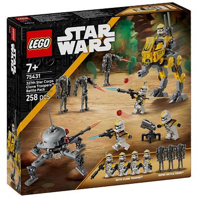 LEGO Star Wars Zestaw bitewny - żołnierze-klony z 327. korpusu galaktycznego 75431