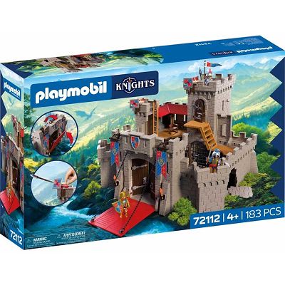 Playmobil Knights - Duży zamek rycerzy herbu Lew 72112