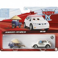 Mattel Auta Cars 2-pak Mike Fuse & Mistrz Zen HFH21