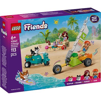 LEGO Friends Przygoda z surfującymi psami i skuterem 42641