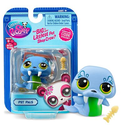 Littlest Pet Shop seria 3 Zwierzątko Nr 145 Mors 00523