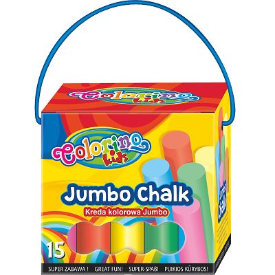 Colorino - Kreda kolorowa jumbo 15szt. 65825