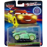 Mattel Auta Cars Glow Racers Świecący w ciemności Chase Racelott HYM84 HPG76