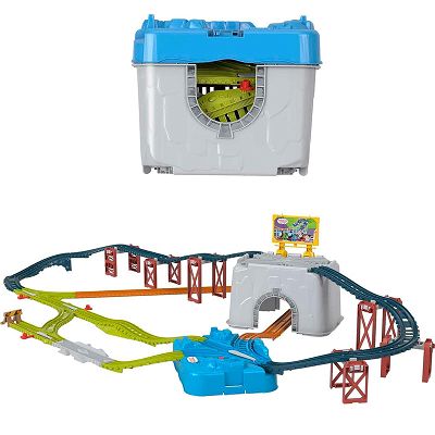 Fisher-Price Tomek i Przyjaciele Zestaw torów do rozbudowy Skrzynia HNP81