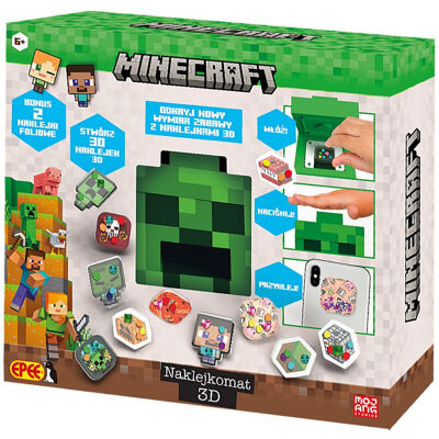 Epee Naklejkomat 3D Minecraft 60403