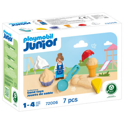 Playmobil Junior Lodziarnia z piasku 72006