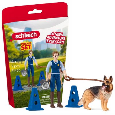 Schleich Operacja policyjna z psem 81466