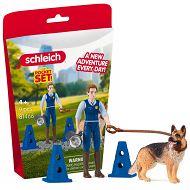 Schleich Operacja policyjna z psem 81466