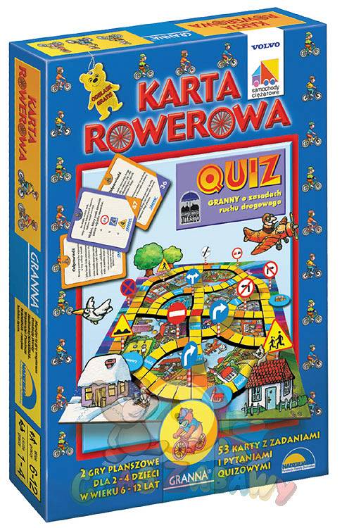 Granna Quiz Karta Rowerowa 0467