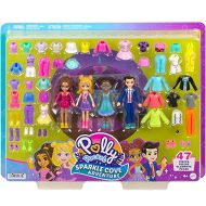 Polly Pocket Błyszcząca Zatoka Zestaw modowy 4 lalki ubranka i akcesoria HKW10