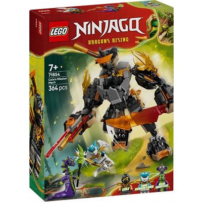 LEGO Ninjago Mech specjalny Cole’a i Zane w smoczej zbroi 71854
