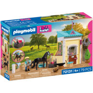 Playmobil Mała stajnia z kowalem 72131