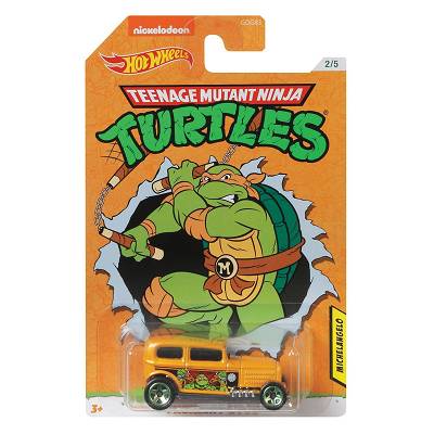 Hot Wheels - Samochodzik filmowy Żółwie NInja Michelangelo GJV11