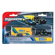 Majorette Racing Deluxe Trailer - Land Rover Defender 110 z przyczepą i Toyota GR Supra 2003001