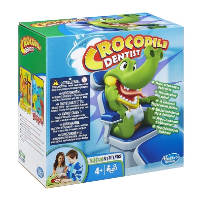 Hasbro Gra zręcznościowa Krokdyl Dentysta B0408